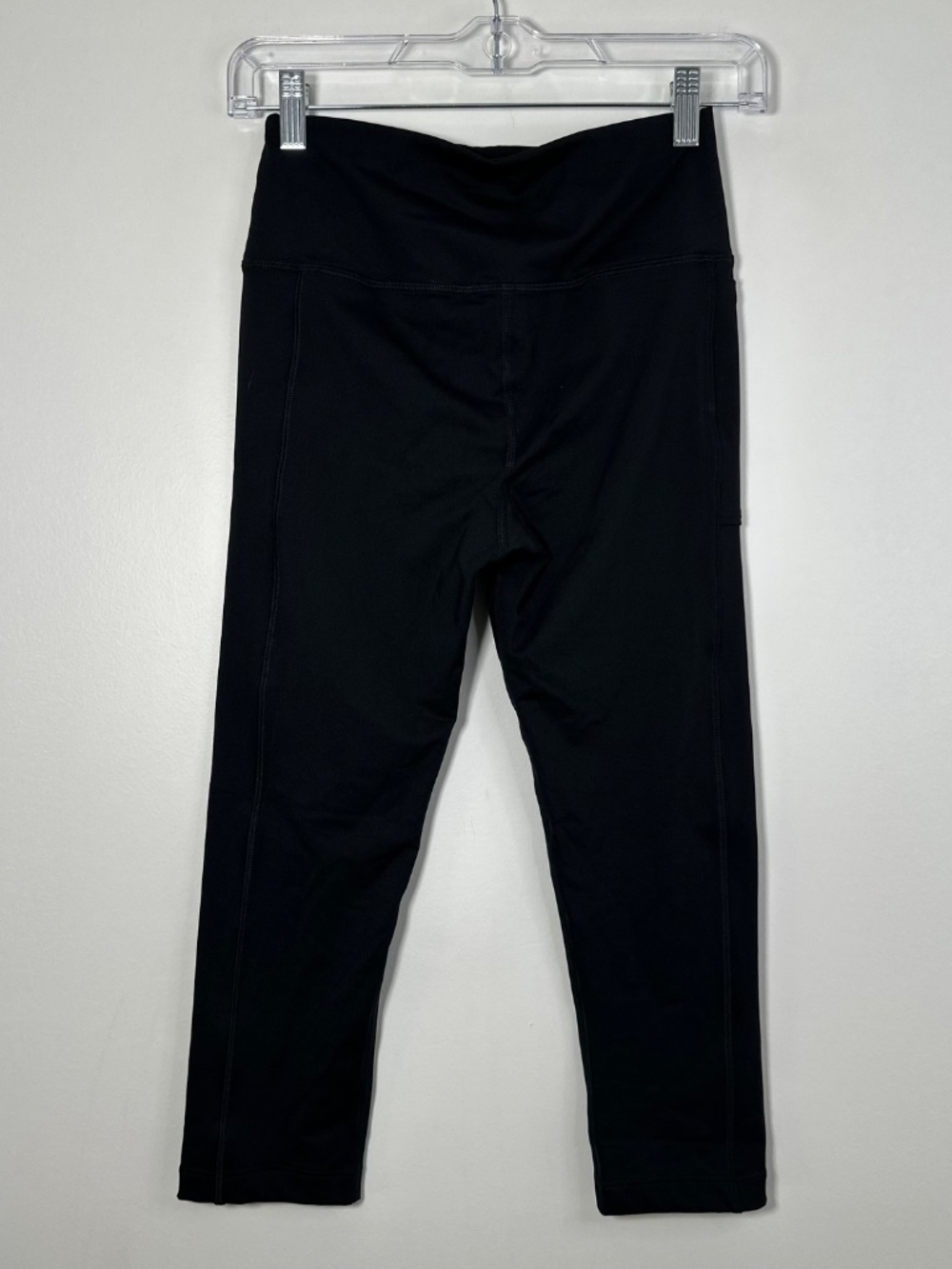 Lands’ End Women’s Size XS 2-4 Black Leggings Ankle Cut Great Condition - Picture 2 of 7